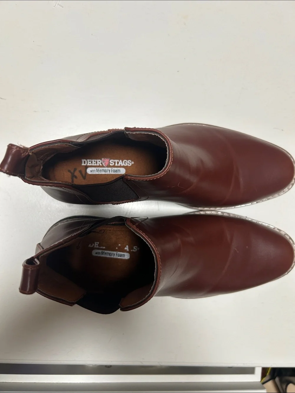 Deer Stags Men's Chukka Boots in Chestnut Brown